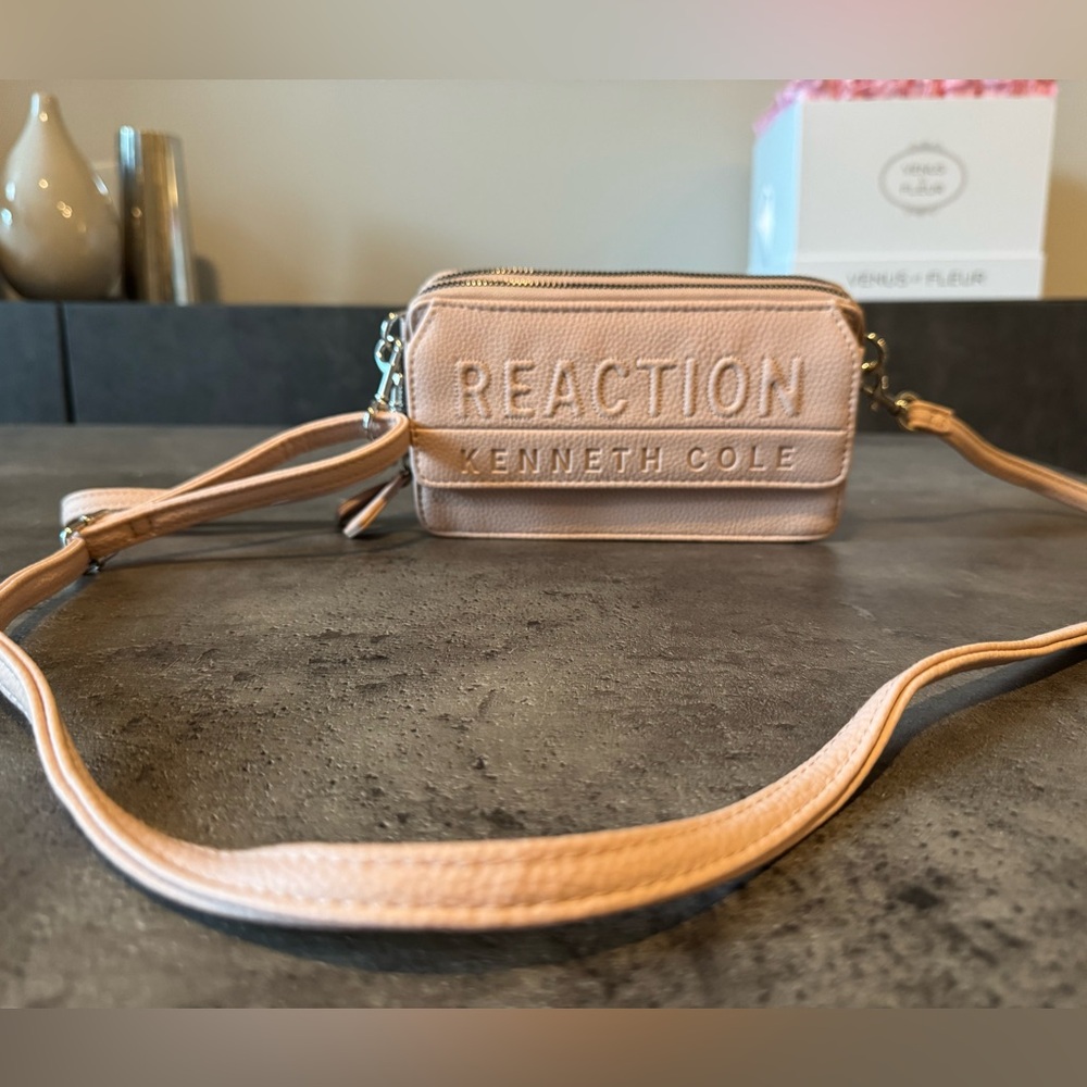 Kenneth Cole Reaction Purse Wallet/Clutch, Dusty Pink